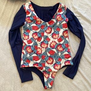 Long sleeve one piece